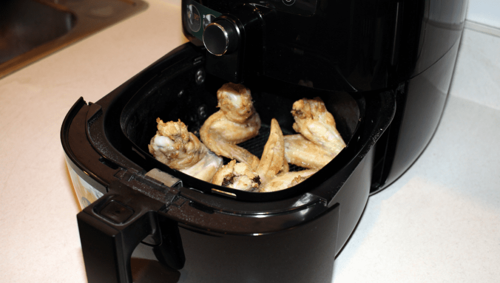 Chicken wing in air fryer