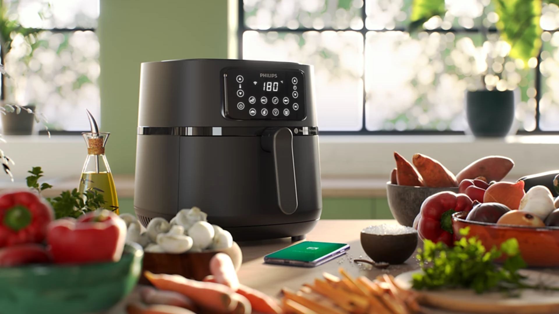 Quick-cook air fryer philips