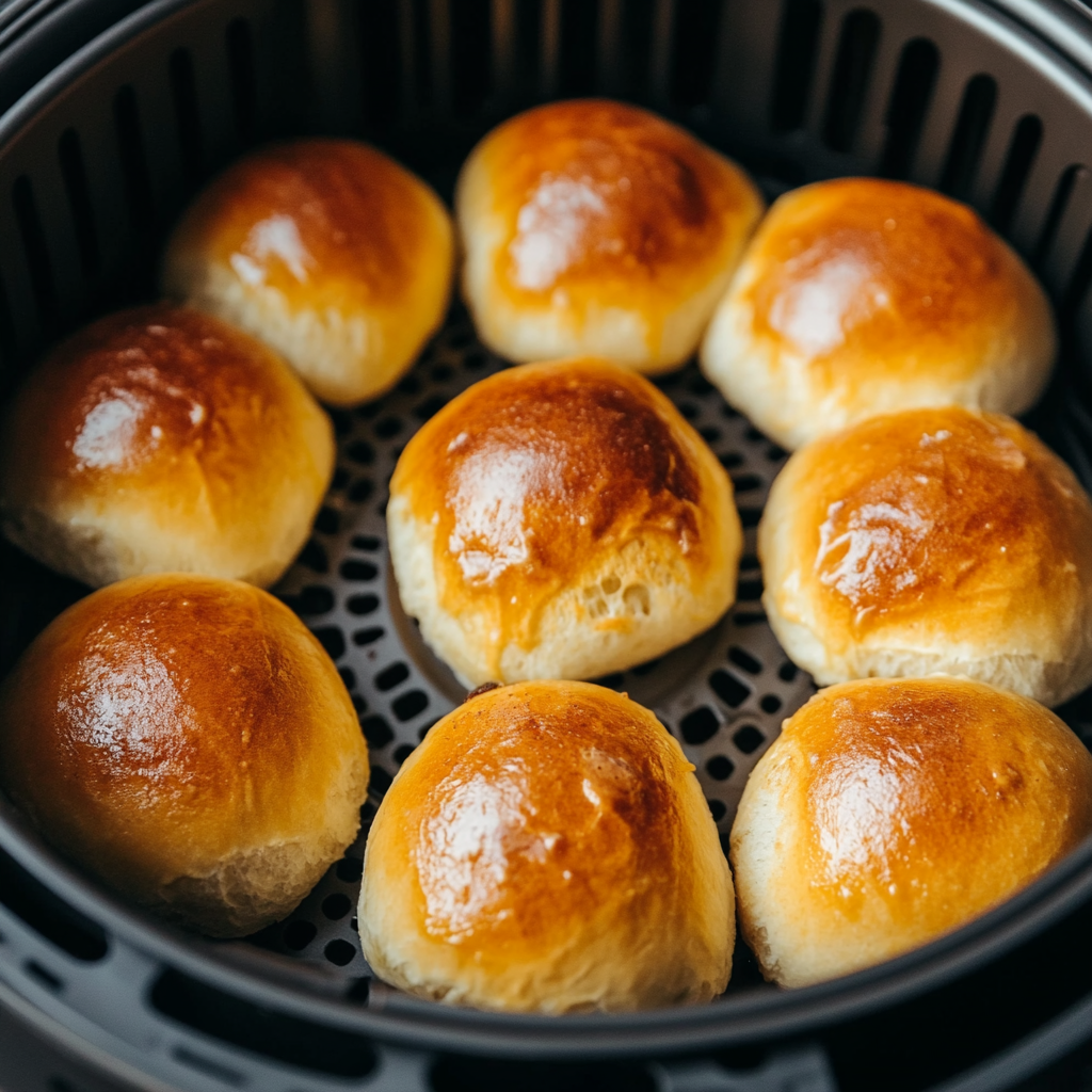 baking breads using an air fryer