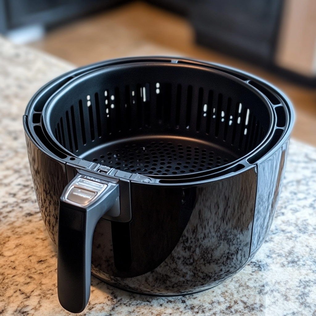 cleaned air fryer basket